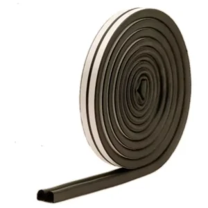 M-D Building Products 01025 17 ft. Black Small Rubber Auto & Marine Weatherseal for All Climates