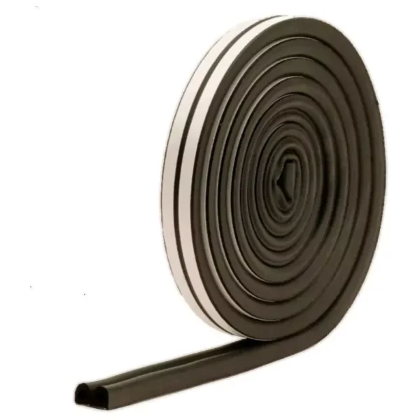 M-D Building Products 01025 17 ft. Black Small Rubber Auto & Marine Weatherseal for All Climates